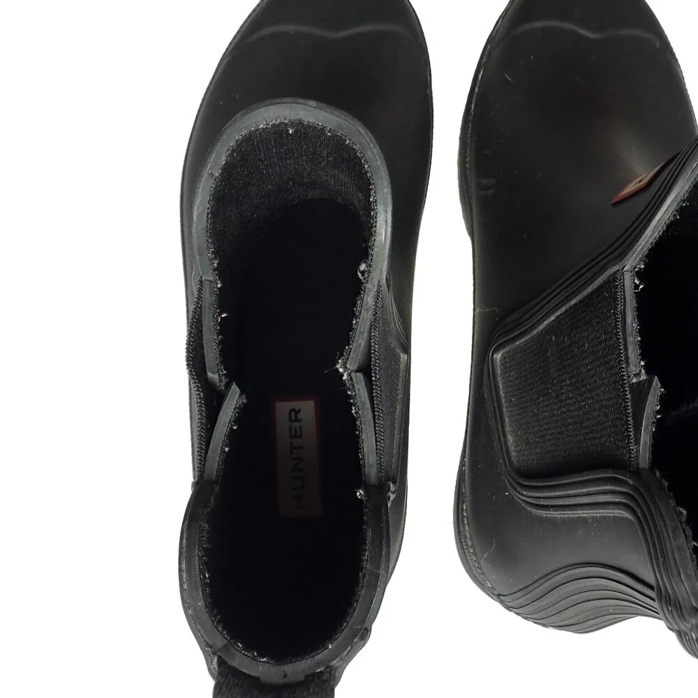 Hunter Women’s Original Black Chelsea Boots – Waterproof – Size 7, new no box
